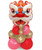 [CNY 2026] Happy Chinese New Year Lion Dance Reflex Balloons Stand