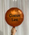 17" Personalised Satin Luxe Round Foil Balloon - Amber