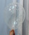 12'' Round Confetti (1cm) Clear Latex Balloon - White