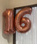 40" Giant Number Foil Balloon (Rose Gold) - Number '1'
