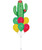 Cactus Latex Balloons Bouquet