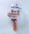 [Graduation] 24" Personalised Name You Did It! Class of 2026 Crystal Clear Balloon - Round Confetti(1cm), Mini Reflex & Metallic Latex Balloons Filled