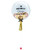 [Graduation] 24" Personalised Name You Did It! Class of 2026 Crystal Clear Balloon - Round Confetti(1cm), Mini Reflex & Metallic Latex Balloons Filled