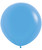 [Oval Shaped] 36"/3 Feet Giant Round Latex Balloon - Blue