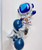 [Astronaut/Space] Happy Astronaut Star Foil Balloons Bouquet