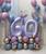 [Birthday] Create your own Birthday Bash Fashion Reflex Balloons Centerpiece (Double Digit) - Satin Lilac