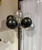12" Standard Metallic Color Round Latex Balloon - Pearl Black