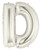 40" Giant Alphabet Foil Balloon (Silver) - Letter 'D'