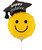 [Graduation] Happy Graduation Smiley Balloon with Stick (14inch)