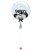 [Love My Father] 24" Personalised Happy Father's Day Crystal Clear Bubble Balloon - Moonlight 