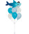 [Sea Creature] Shark Latex Balloons Bouquet