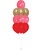 12" Tier Latex Balloons Cluster - Happy Chinese New Year!
