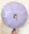 [Celebrating Teachers] 18" Personalised Macaron Matte Lilac Round Foil Balloon - Happy Teacher's Day