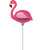 [Flamingo] Flamingo with stick (11inch)