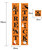 [Halloween] Happy Halloween Vertical Trick Or Treat Banner (1.5 Meter) - Orange