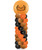 [Spooky Halloween] Personalised Jumbo Latex Balloon Column 2m - Frightful Pumpkin