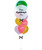 [Cheery Children's Day] 22" Personalised Bubble Earth Globe Balloons Bouquet - Happy Children's Day