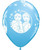 11" Disney Frozen 2 Round Latex Balloon - Pale Blue