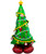 [Merry Christmas] Christmas Themed AirLoonz (59inch) - Christmas Tree Greeter 