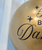 36" Personalised Mirror Jumbo Perfectly Round Latex Balloon - Mirror Gold