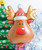[Merry Christmas 2023] Smiley Reindeer Head Foil Balloon (27inch)