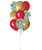 [Merry Christmas 2023] Christmas Balloons Package - Hohoho - Christmas Balloons Cluster - Jolly Christmas (9pcs)