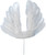 Angel Wings Cake Topper - White Feather