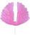 Angel Wings Cake Topper - Pink Feather