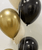 [Happy New Year 2026] Confetti Satin New Year Chain Balloons Bouquet 