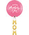 [To The Queen of My Heart] Personalised Jumbo Latex Balloon (Rose Pink) Styled with 16" Gold Letter Foil MOM - Happy Mother's Day