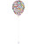 (Mix & Match) 18'' Round Confetti (1cm) Clear Latex Balloon (Choose from 26 Confetti Colors) (