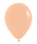 18" Fashion Color Round Latex Balloon - Peach Blush