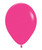 18" Fashion Color Round Latex Balloon - Fuchsia
