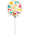 [To The Queen of My Heart] HMD Gold Trim Foil Balloon with Stick (9inch)