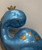 [Dinosaur] Blue Dino Confetti Balloons Bouquet