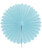 Paper Flower Fan (25cm) - Baby Blue