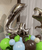 [Dinosaur] Happy Birthday Number (Personalised Foot Print) Balloons Centerpiece - Roarsome Dinosaur (Choose your favorite Dinosaurs and Colors!)