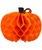 [Spooky Halloween] Pumpkin Paper Honeycomb Ball (20cm x 26cm) 