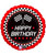 [Transportation] Checkered Flag Birthday Foil Balloon (18inch) (B26121P)