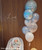 [Oliver Orbz] Personalised Oliver Orbz Balloons Bouquet - Pastel Blue