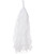 Tissue Paper Tassel Garlands DIY Kit (5 Tassels) - All White