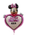 [Mickey & Minnie] Personalized Name Minnie Mouse Forever Foil Balloon (33inch) (A40705)