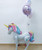 [Unicorn] Jumbo Enchanted Unicorn Airwalker Balloon Set
