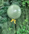 24" Jewel Bubble Balloon - Fashion Eucalyptus