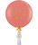 36" Personalised Chalk Matte Gender Reveal Giant Perfectly Round Latex Balloon - Round Confetti & Mini Balloons Filled (Pink/Blue) - Froly Coral