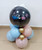 [Baby] Gender Reveal Personalised Crystal Globe Balloons Centerpiece 