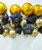 [Happy New Year 2025] Happy New Year Gold Orbz Balloons Bouquet
