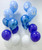 (Create Your Own Helium Balloons Cluster) Disney Frozen Balloons Cluster - Fashion Colors