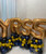Create your own Unforgettable Celebration Alphabet Fashion Balloons Stand (1 Letter) - Gold
