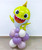 [Pinkfong] Pinkfong Baby Shark Balloons Stand